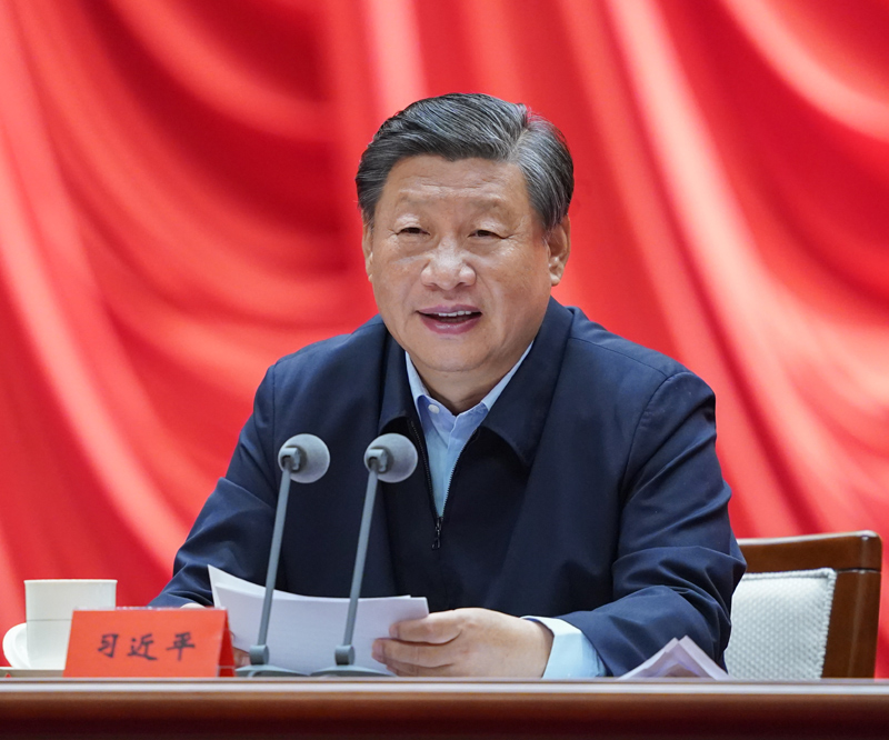 　　9月1日，2021年秋季學期中央黨校（國家行政學院）中青年干部培訓班在中央黨校開班。中共中央總書記、國家主席、中央軍委主席習近平在開班式上發(fā)表重要講話。新華社記者 申宏 攝